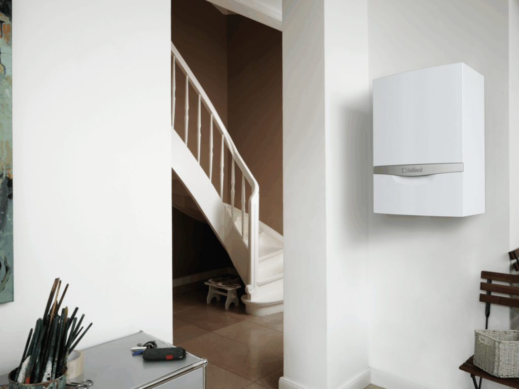 Vaillant gas boiler in home